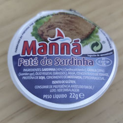 Paté de sardinas - 1.20€